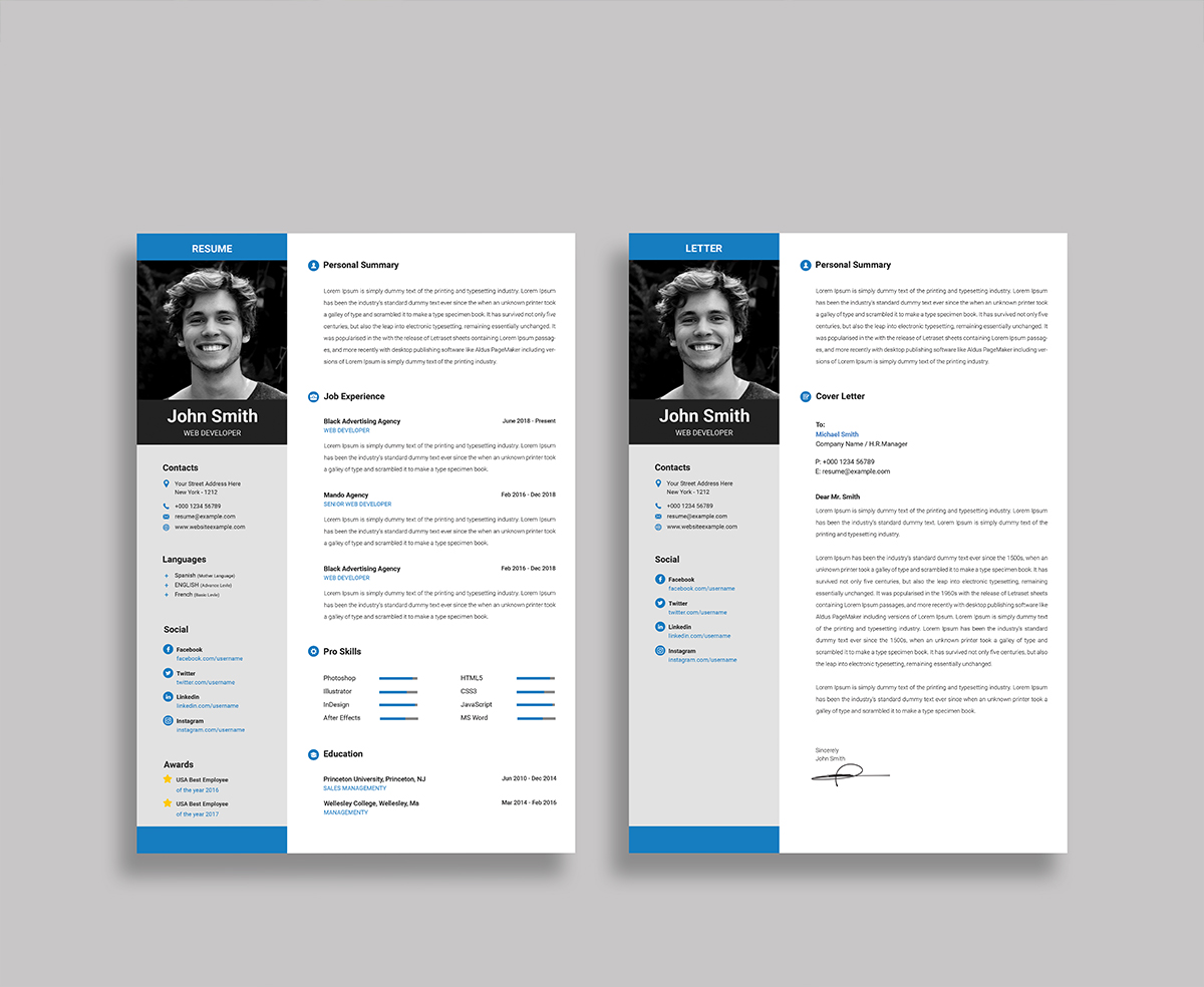 John Smith Resume Template